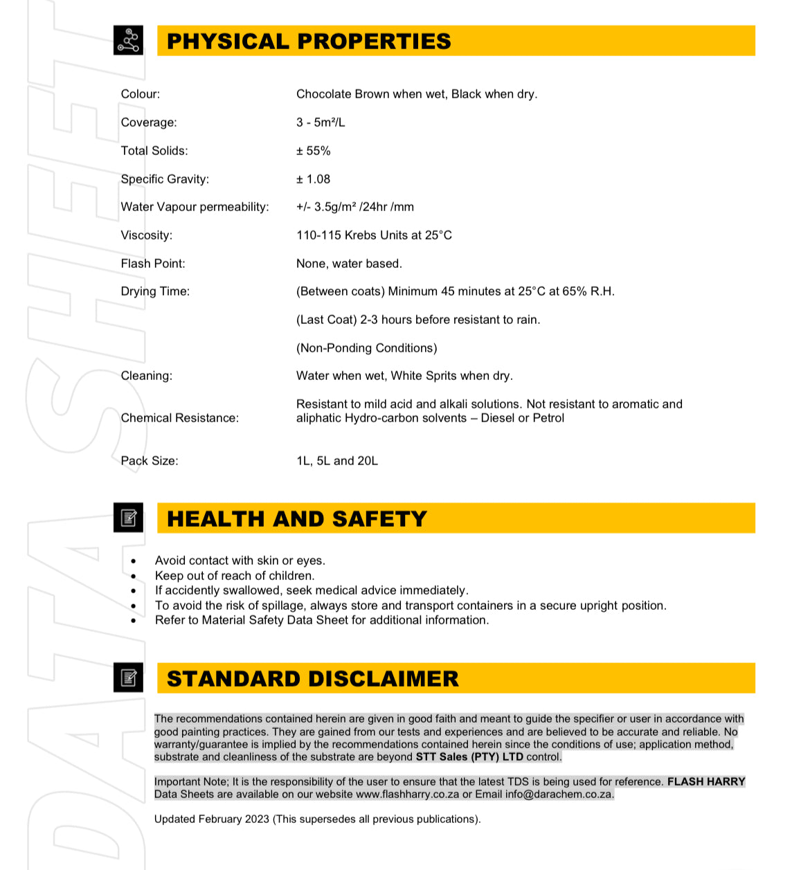 Drip Stop Bitumen - 5L