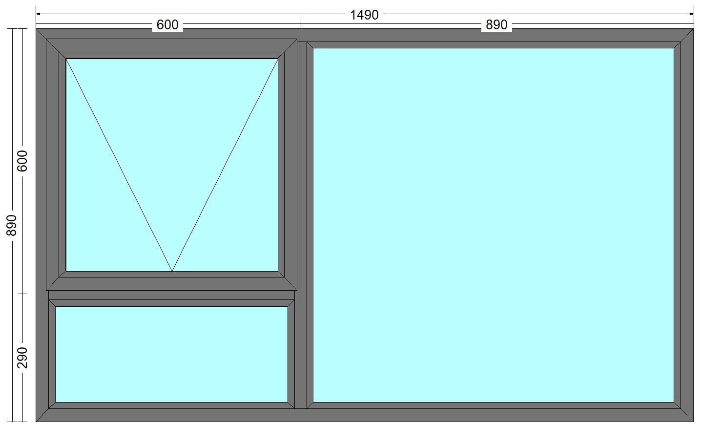 Econo Top Hung Windows
