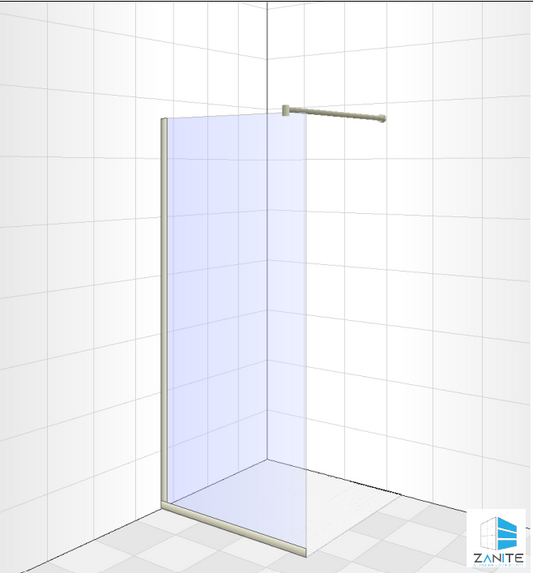 8mm Shower Screen - Clear