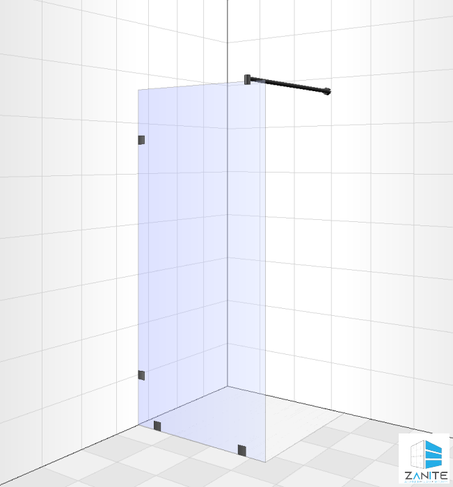 8mm Shower Screen - Clear