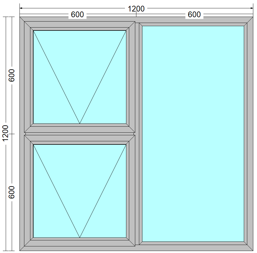 PT1212 - Top Hung Window