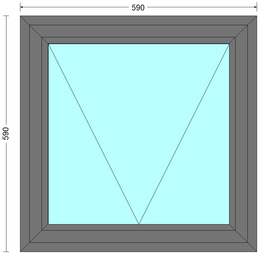 PT66 - Top Hung Window