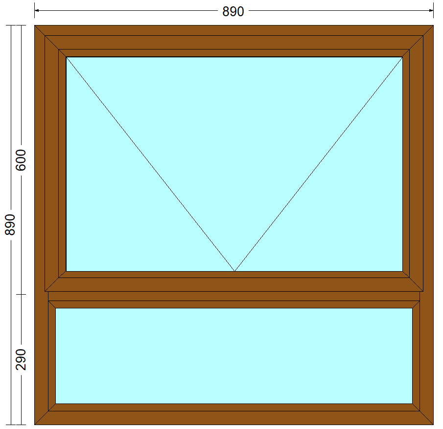 PT99 - Top Hung Window