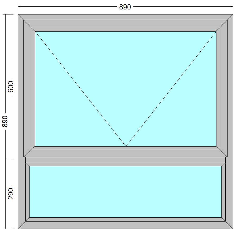 PT99 - Top Hung Window