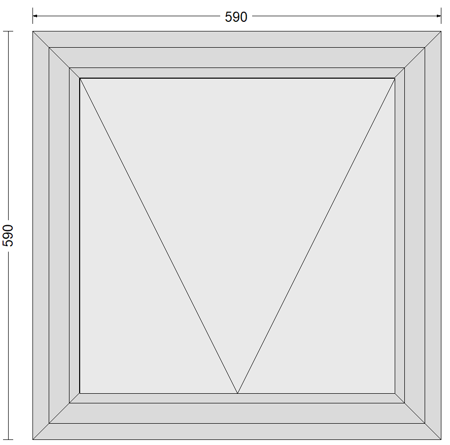 PT66 - Top Hung Window