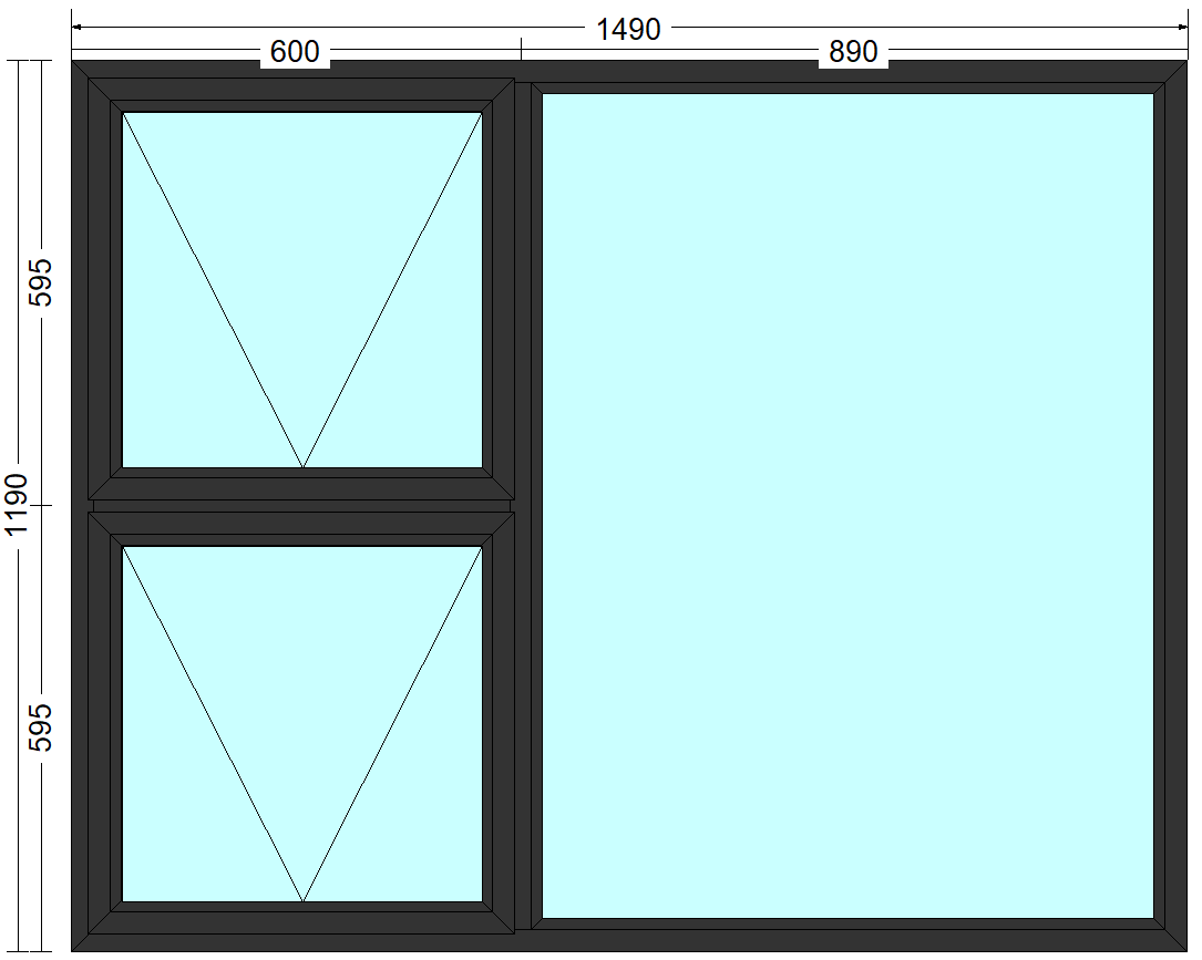 PT1512 - Top Hung Window