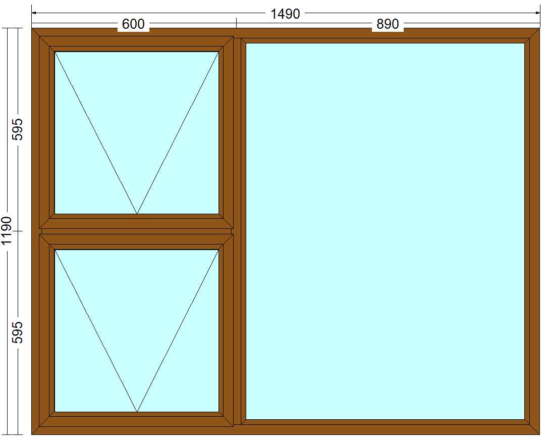 PT1512 - Top Hung Window