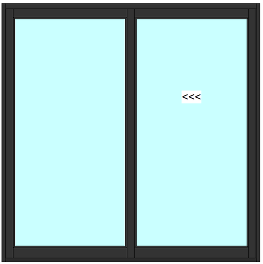 The Palace Sliding Door - 2 Panel