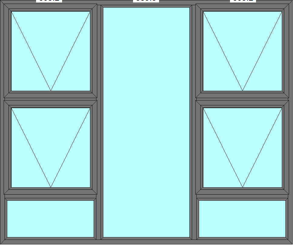 PTT1815 - Top Hung Window