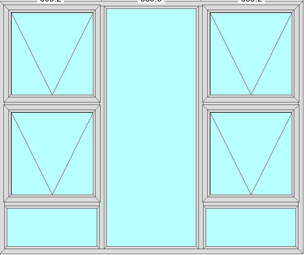 PTT1815 - Top Hung Window