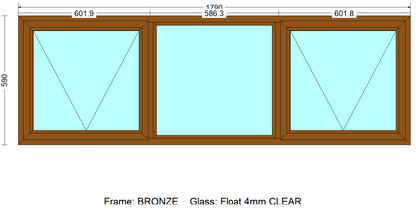 PTT186 - Top Hung Window