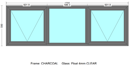 PTT186 - Top Hung Window